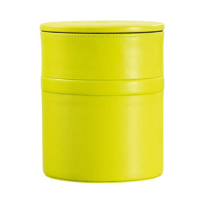 DUDU jar with design cover from home desk office 11x14cm, Versatile empty -old multicolor storage