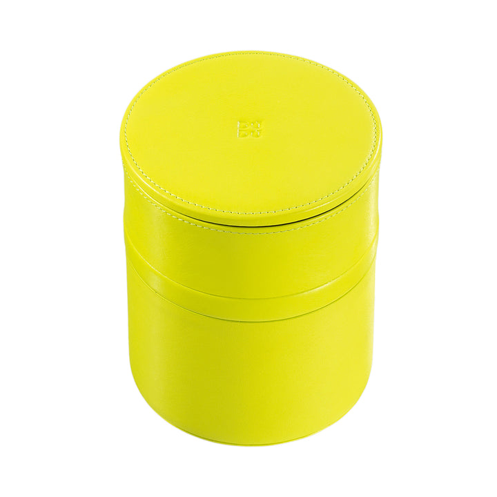 DUDU jar with design cover from home desk office 11x14cm, Versatile empty -old multicolor storage