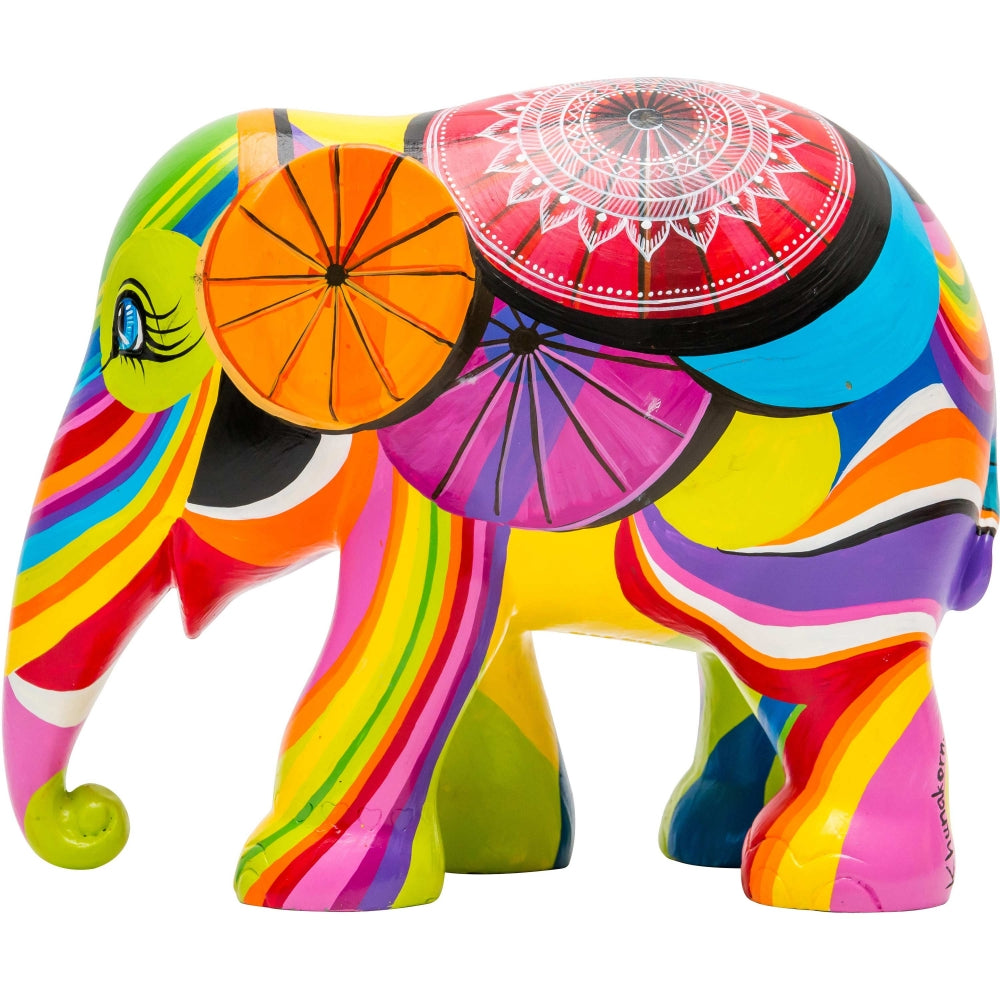 Elephant Parade Elefante Colors of Chiang Mai 15cm Limited Edition 3000 Colors of Chiang never 15