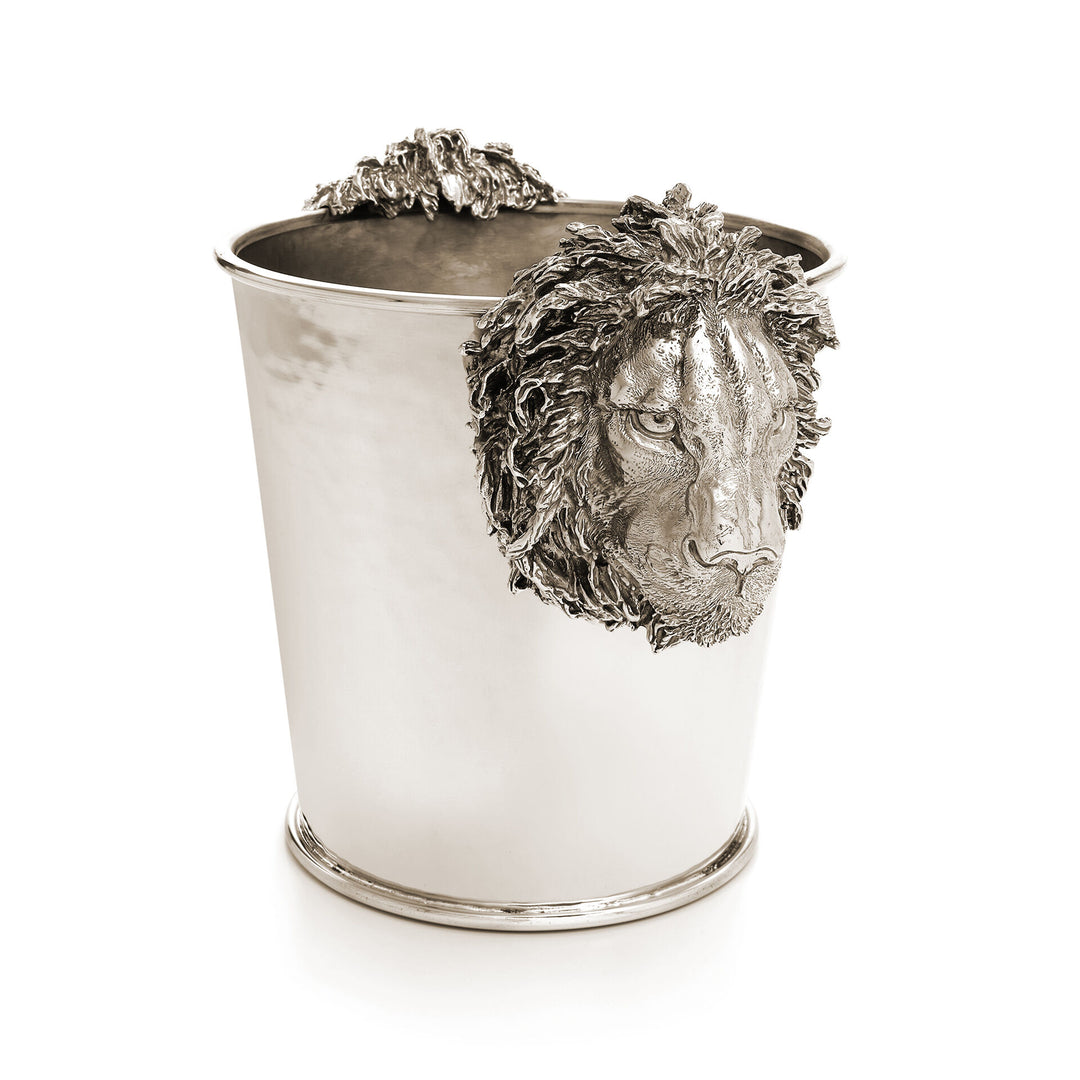 Giovanni Raspini Lion Heads Champagnehink - Champagnehink i vit brons - B0618