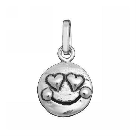 Giovanni Raspini Charm Pendant Smil Amoroso Silver Hearts 925 8055