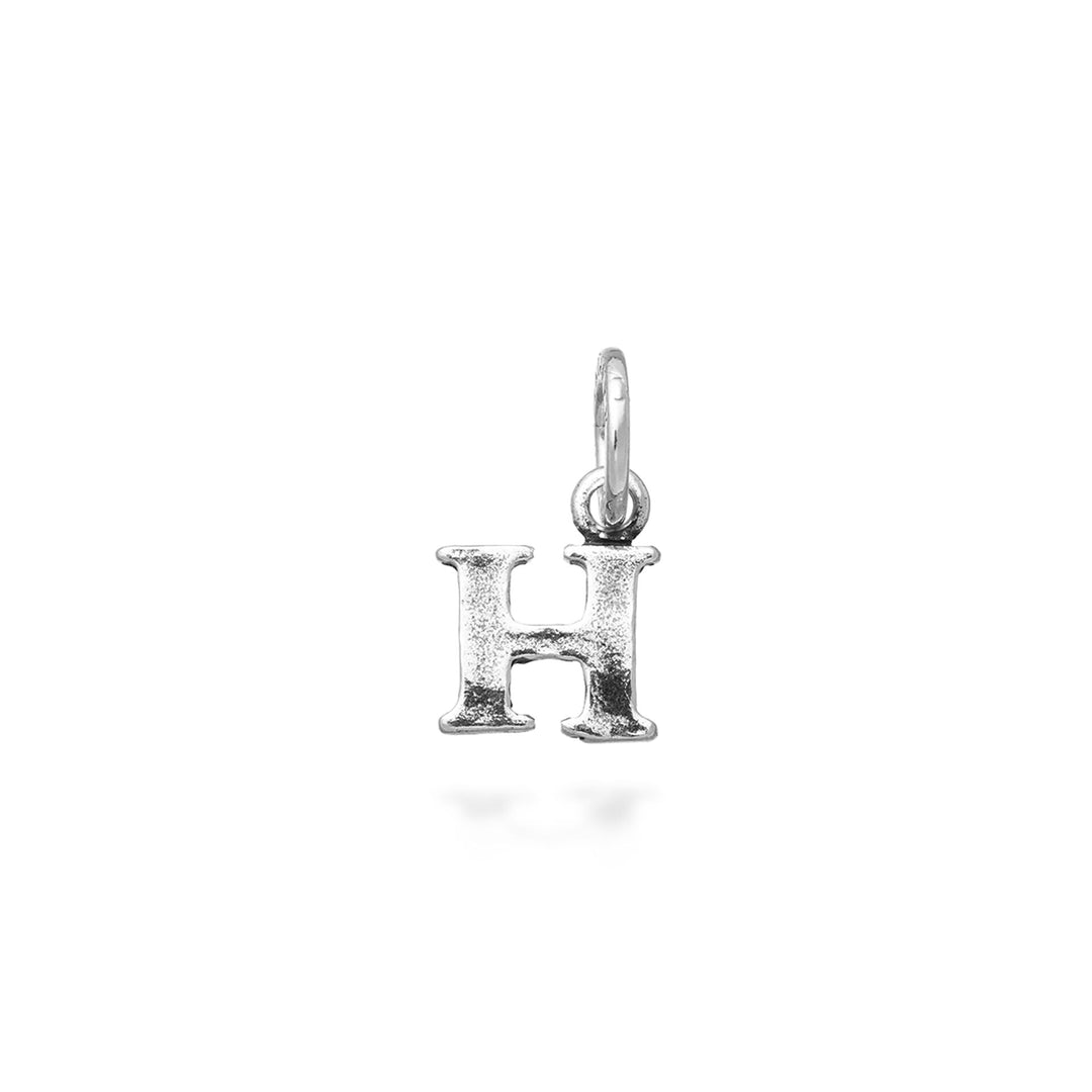 Giovanni Raspini Mini Letter Logo Charm "H" - 925 Silver Charm - 10883