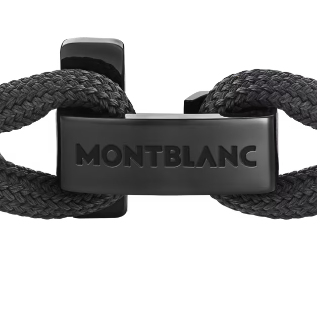 Montblanc Montblanc bracelet with T-clasp black size M 130861 63