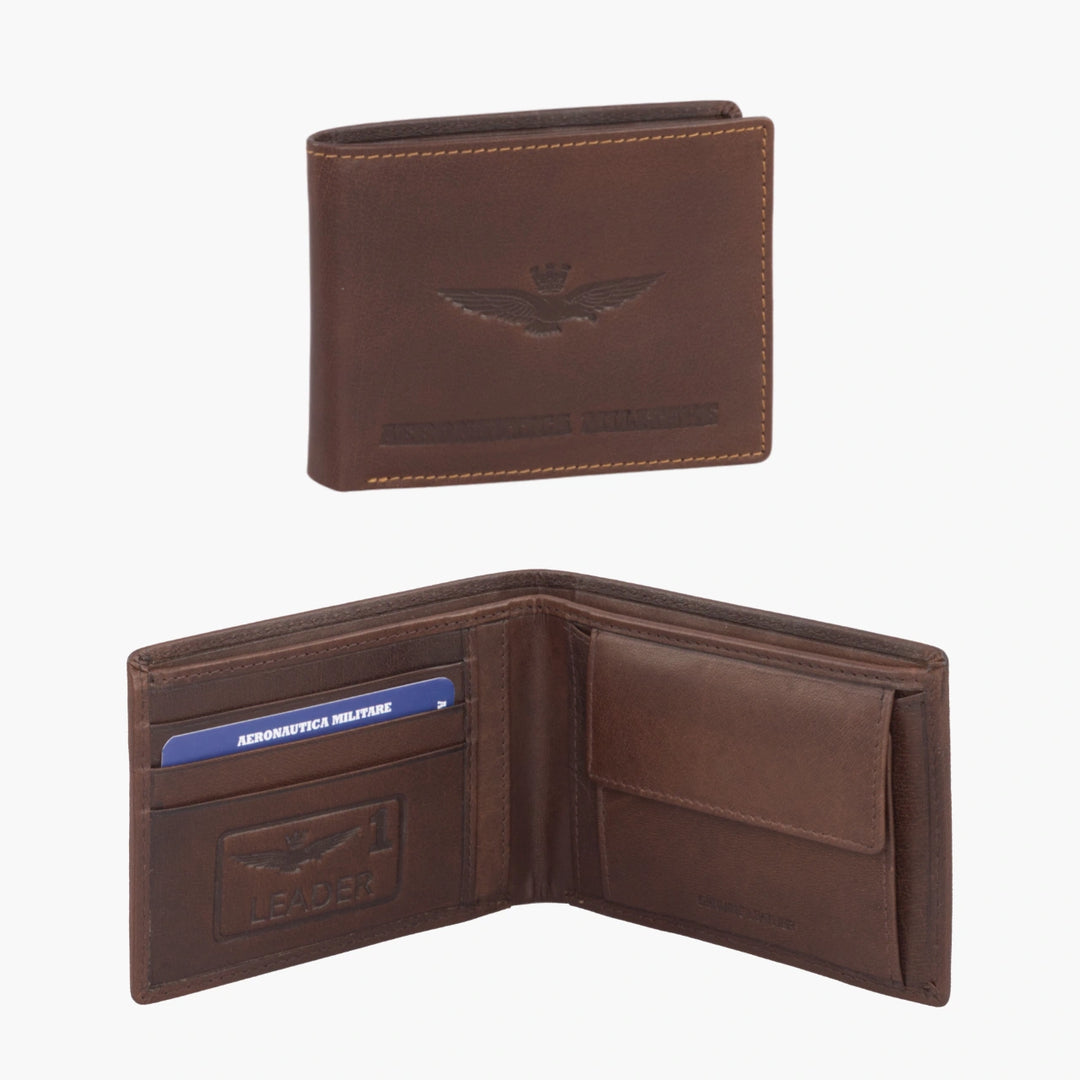 Air Force Military Wallet Leather with Spicci Porta NEW EAGLE AM241-MO line