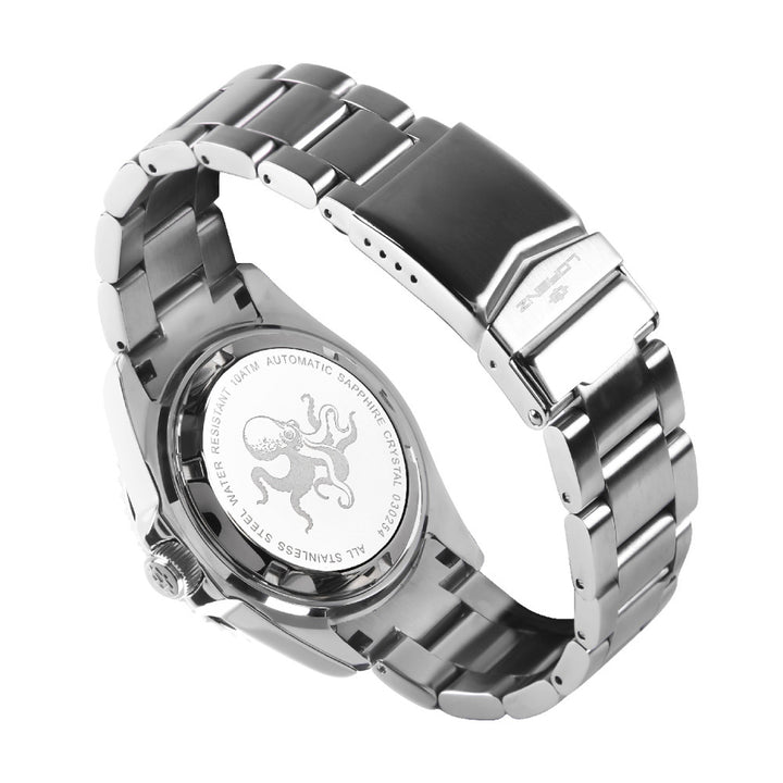 Lorenz Tako 43mm blå automatisk stålur 030254MM