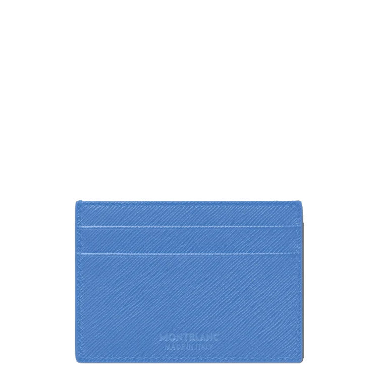 Montblanc Card Card 5 Sartorial Dusty Blue 198245 Rum