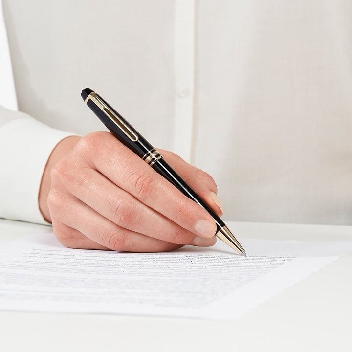 Montblanc Meisterstück guldbelagd Classique kulspetspenna 132453