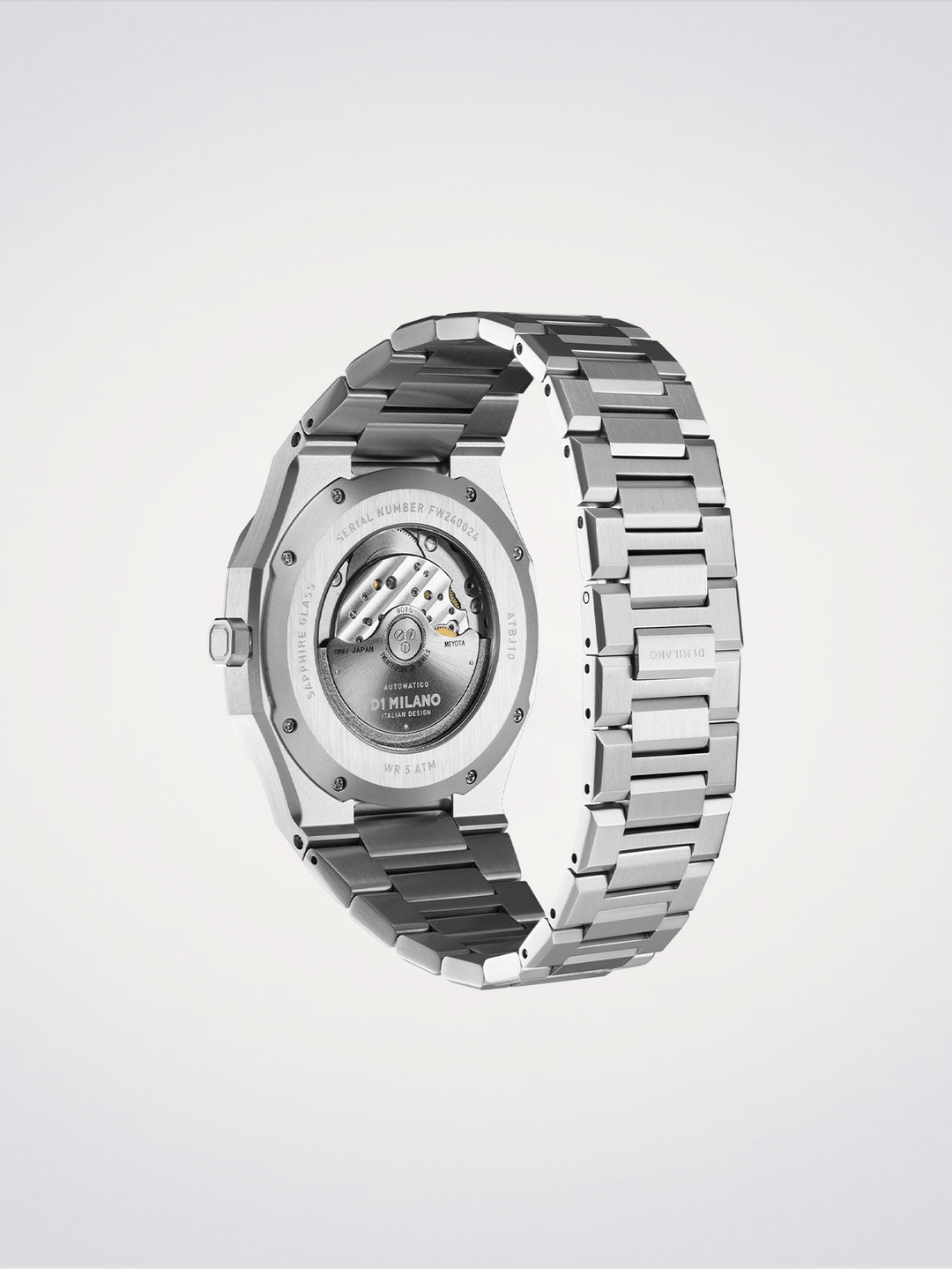 D1 Milano Sort Automatisk 41,5 mm D1-ATBJ10