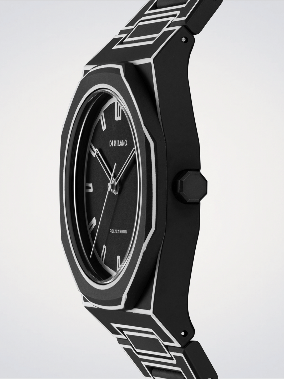 D1 Milano Black Sketch Polycarbon 40,5 mm D1-PCBJ33