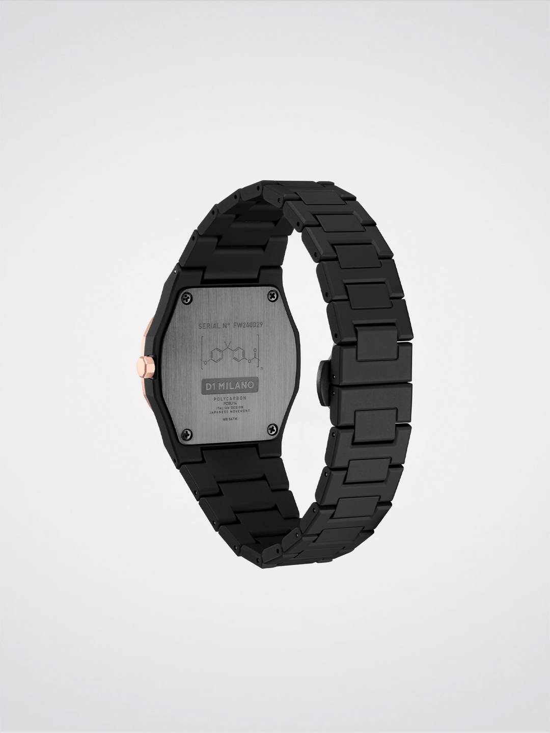 D1 Milano Gold Mesh Polycarbon 37 mm D1-PCBU14