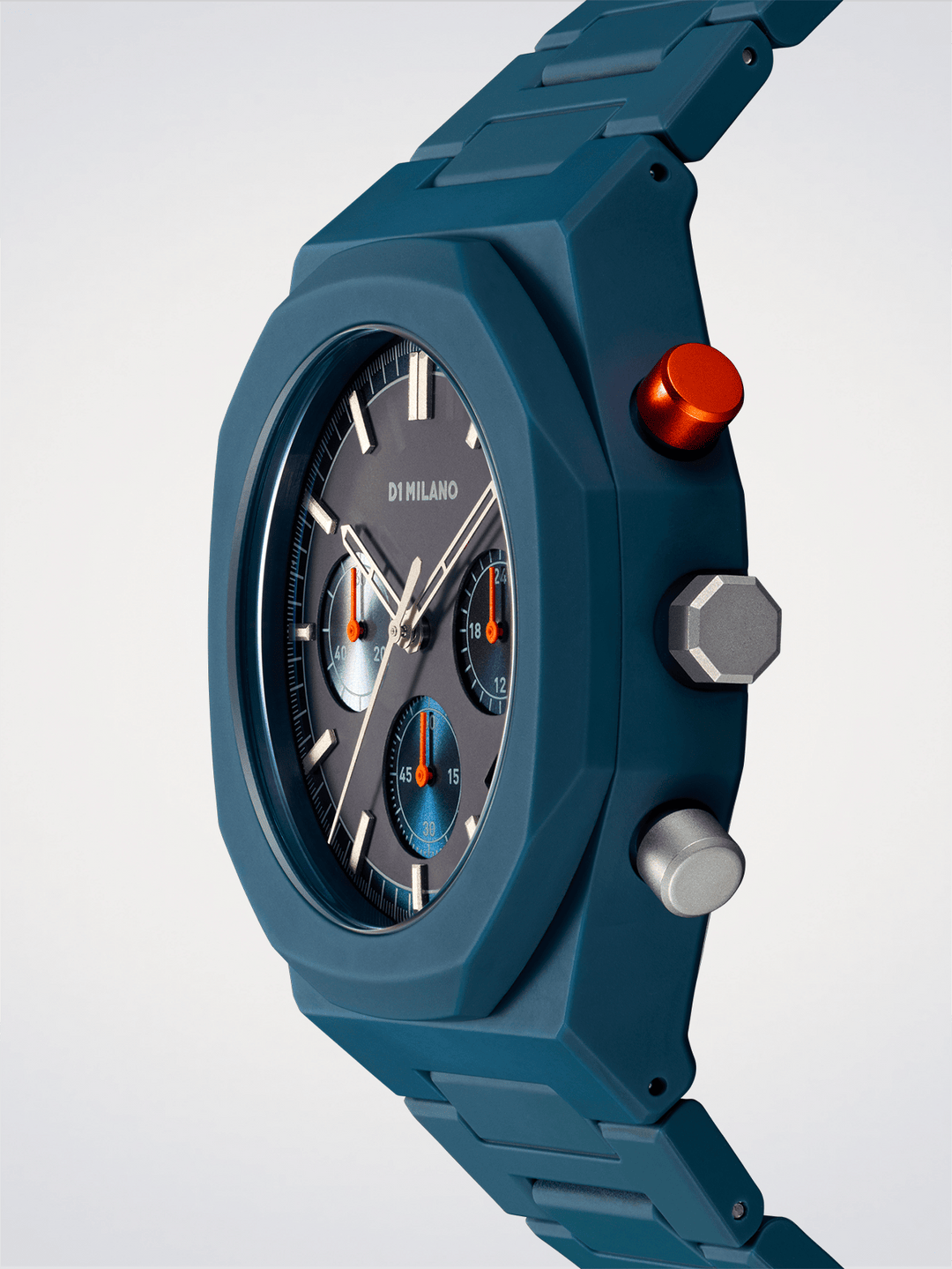 D1 Milano Neptune Blue Polychrono 40.5mm D1-PHBJ09