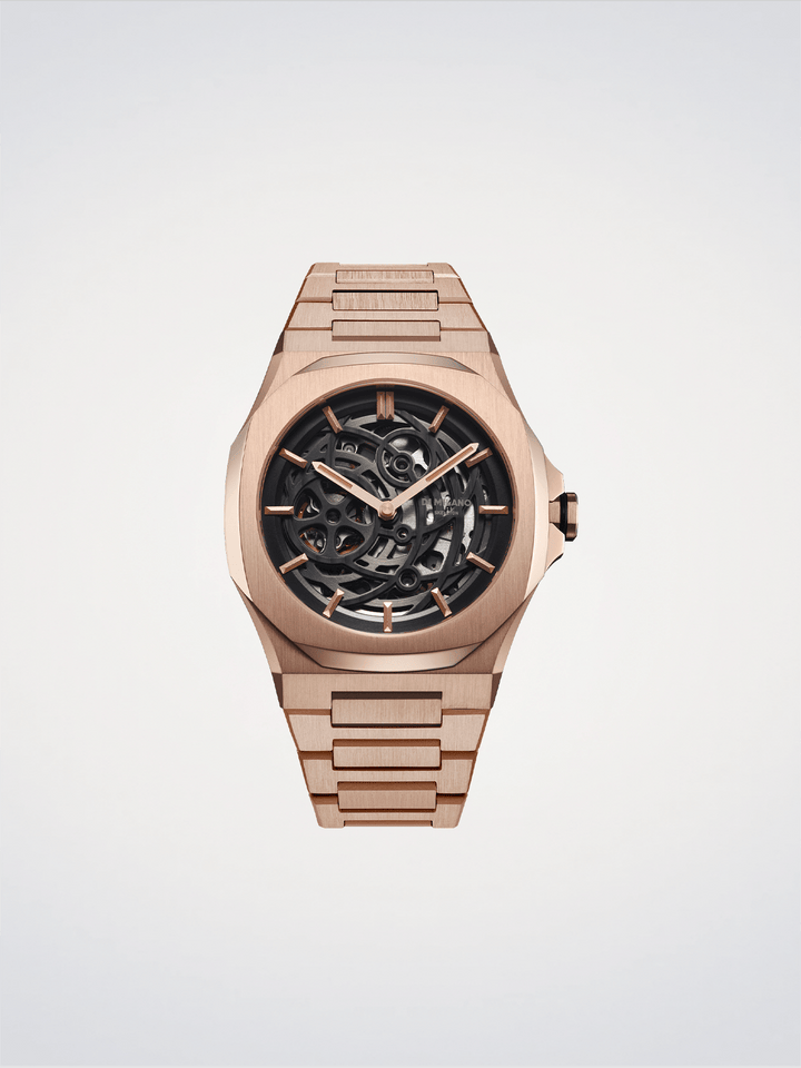 D1 Milano Rose Gold Skelet 41,5 mm D1-SKBJ12