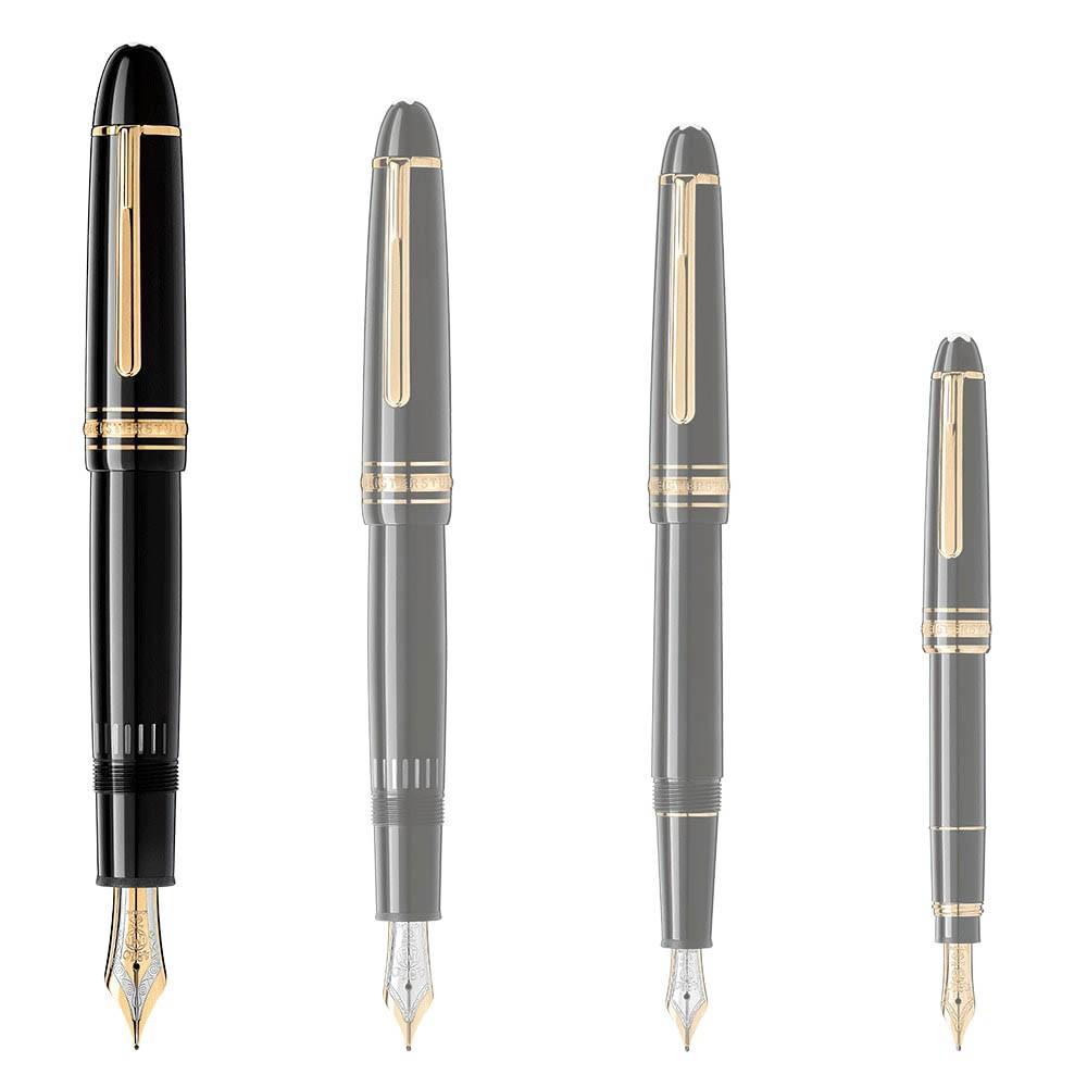 Montblanc Meisterstück 149 fyldepen guldfinish spids M 132113
