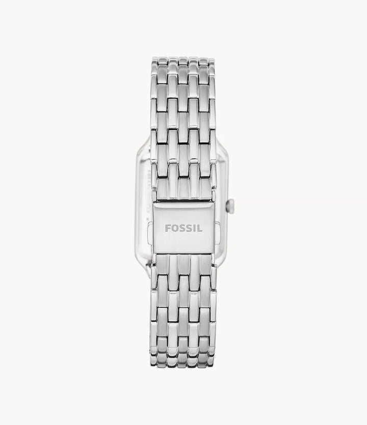 Fossil ur Raquel 23mm sølv quartz stål ES5221