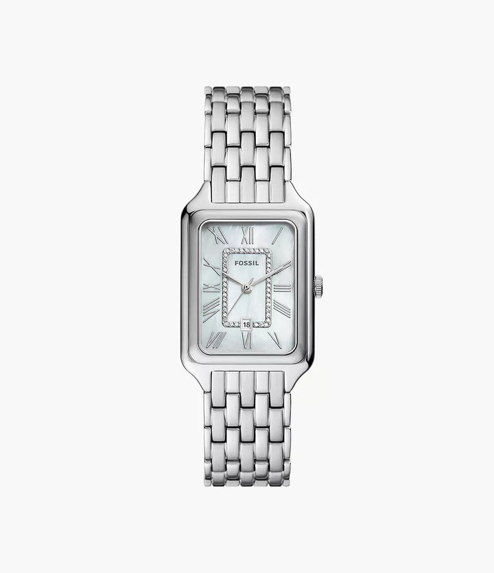 Fossil ur Raquel 26mm perlemor kvartsstål ES5306