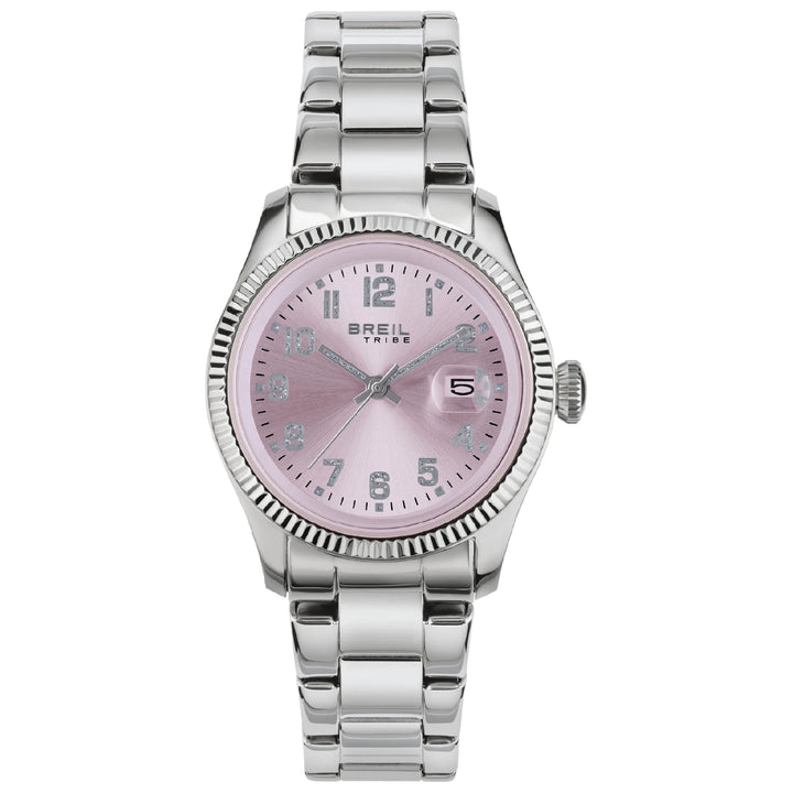 Breil Classic Elegance Uhr 30 mm rosa Quarzstahl EW0627