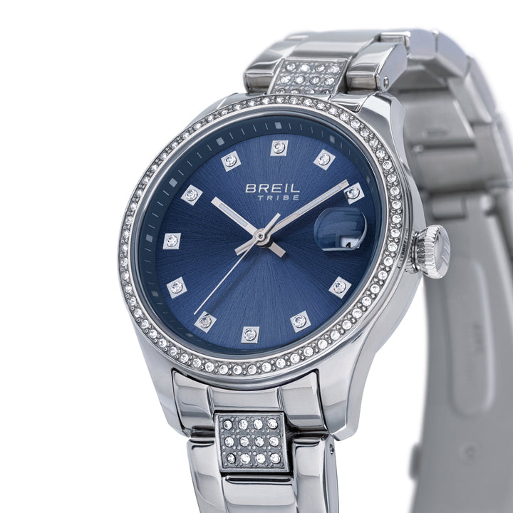 Breil Classic Elegance ur 32mm blåt kvartsstål EW0723