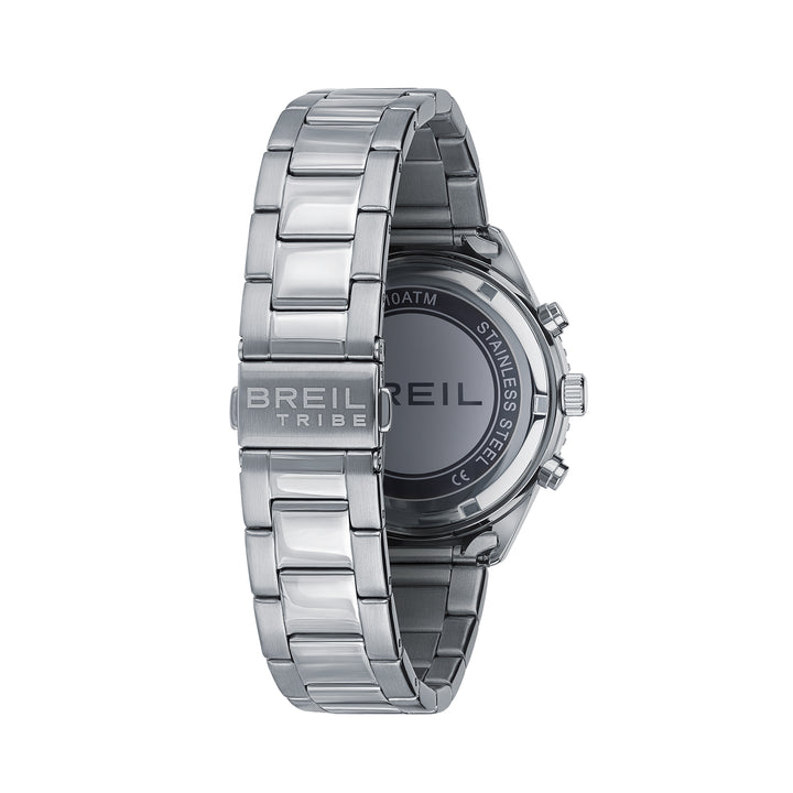 Breil OverHand Chrono 41mm Watch Blue Quartz Steel Ew0764