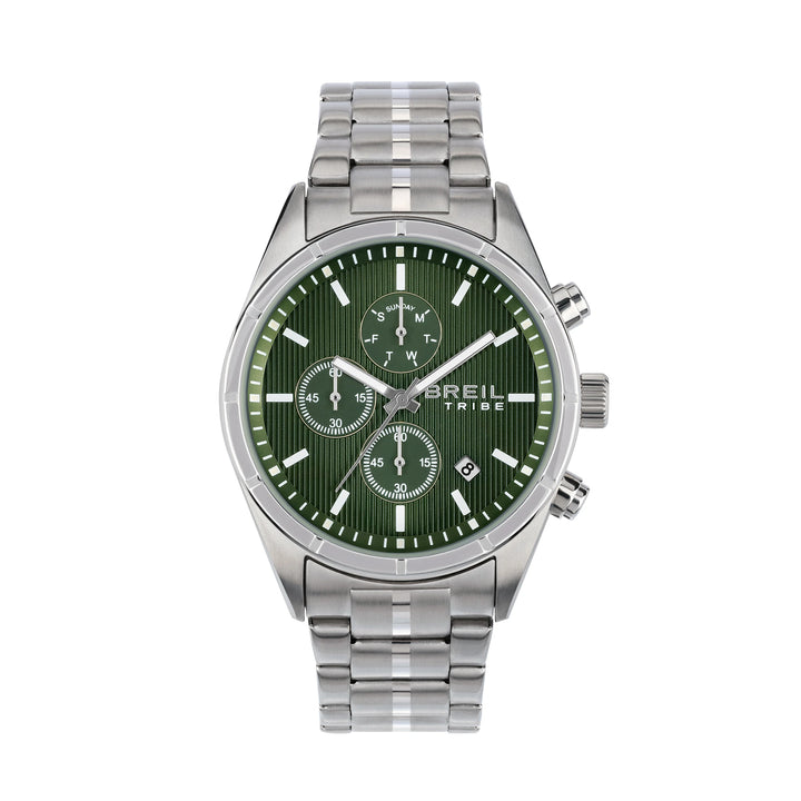 Breil Captain Chrono ur 42mm grønt kvartsstål EW0796