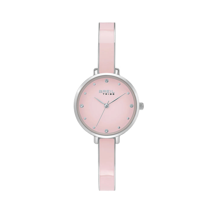 Breil ur Sorbet Time 30 mm pink quartz stål EW0829