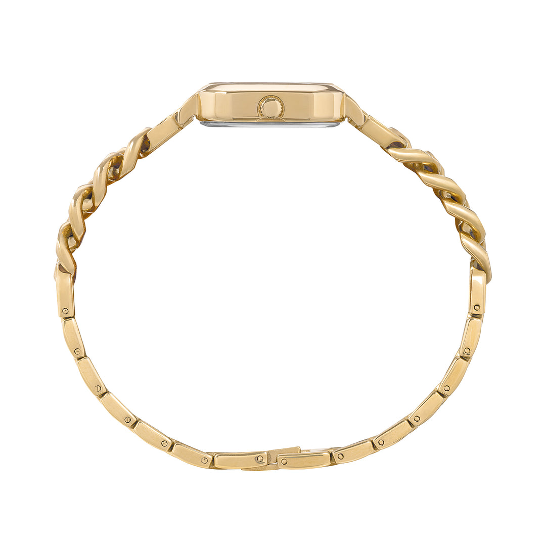 Breil watch Élise 25x32 mm champagne quartz steel IP gold finish EW0834