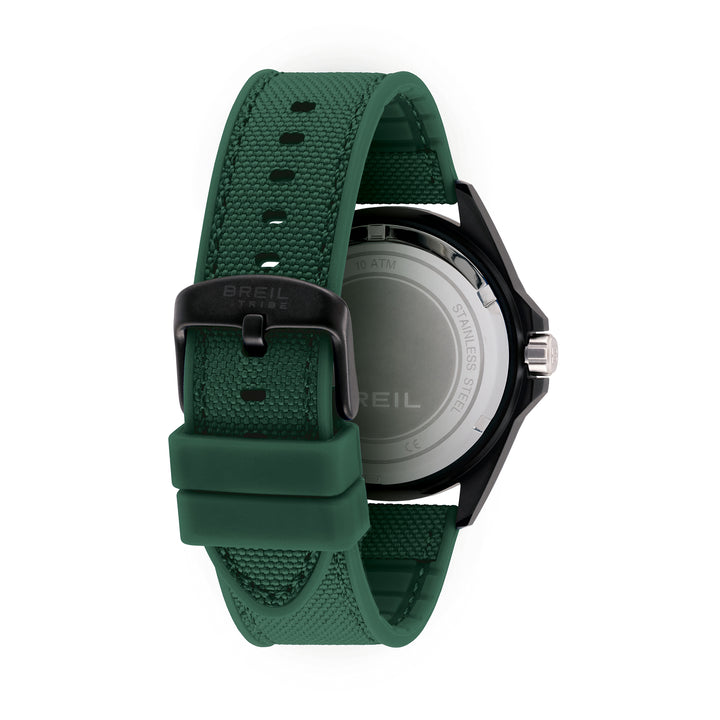 Breil ur Black Horizon 42mm grøn kvartsstål sort PVD finish EW0836