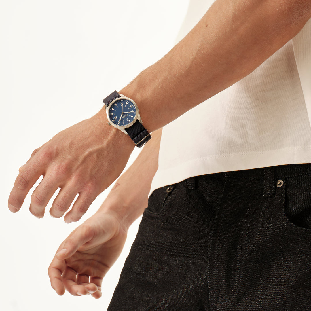 Breil Recon ur 39mm sort kvartsstål EW0841