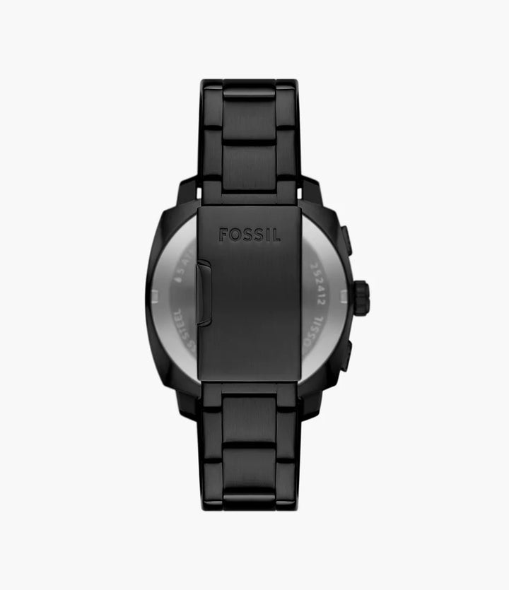 Fossil Machine Chrono ur 44mm sort kvartsstål sort PVS finish FS6097