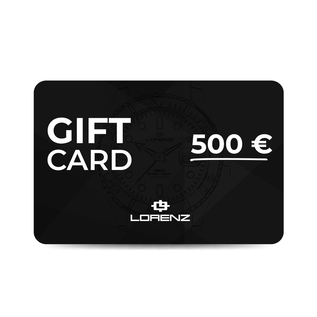 Lorenz GESCHENKKARTE 500 EURO GESCHENK500
