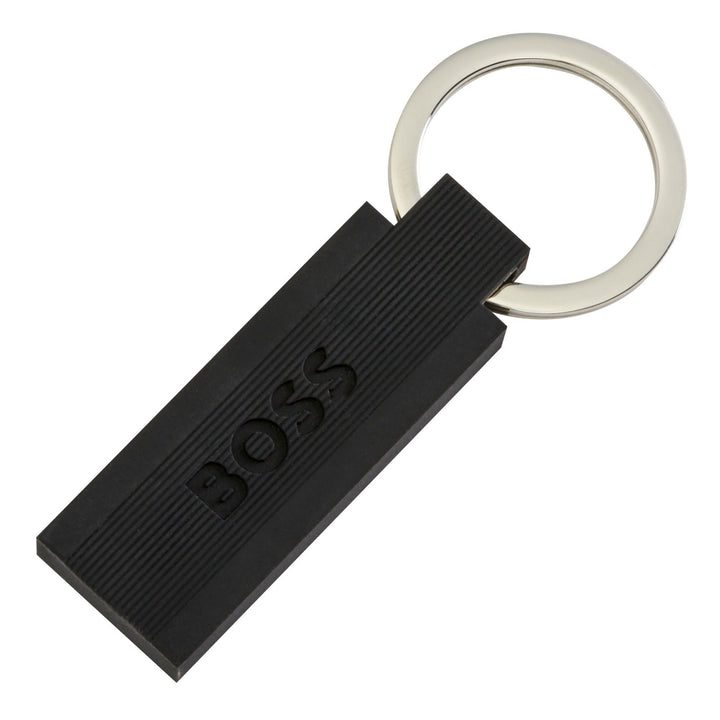 Hugo Boss Schlüsselanhänger Edge Iconic Schwarz HAK421A