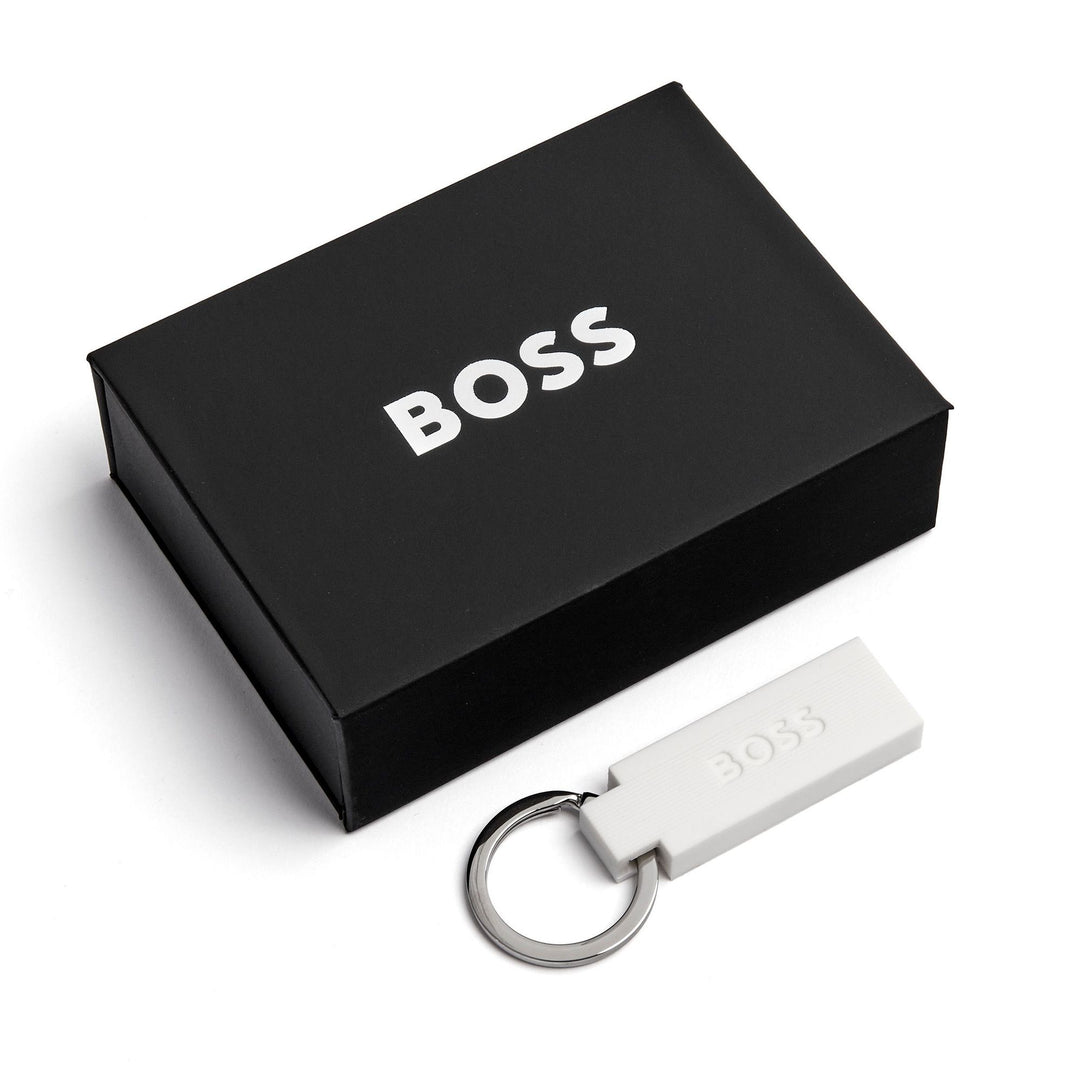 Hugo Boss Nøglering Edge Iconic White HAK421W