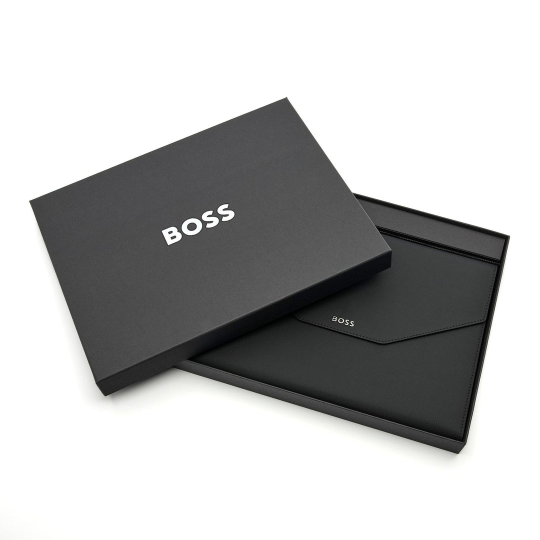 Hugo Boss A4 Rive sort mappe HDF414A