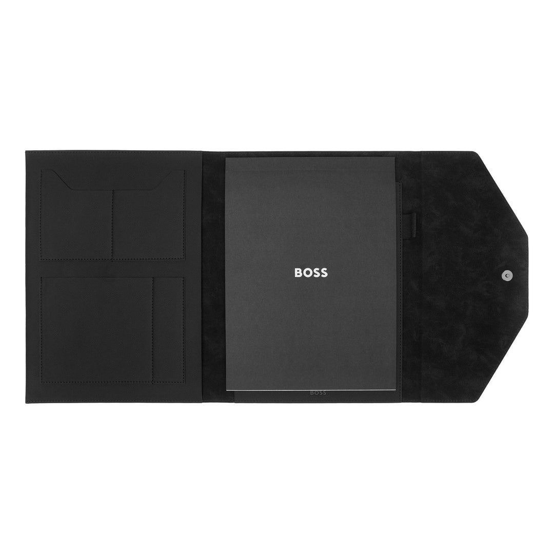 Hugo Boss A4 Rive sort mappe HDF414A