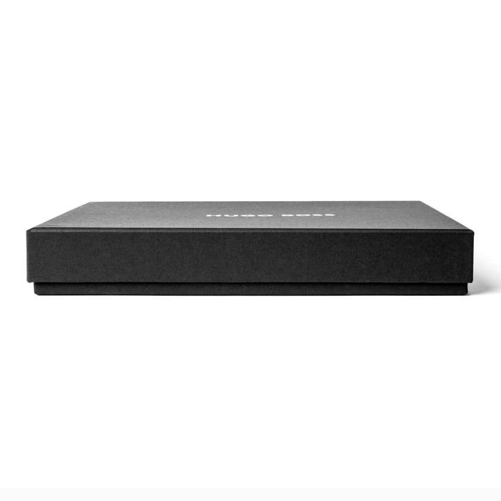 Hugo Boss A5 Pinstripe Folder Black HDM210A