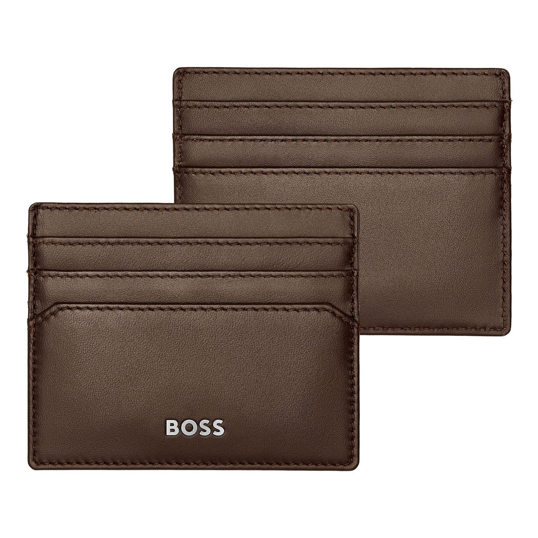 Hugo Boss Kartenhalter Classic Smooth Brown HLC403Y