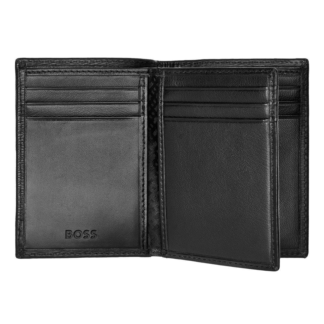 Hugo Boss Iconic Trifold Kortholder Sort HLF421A
