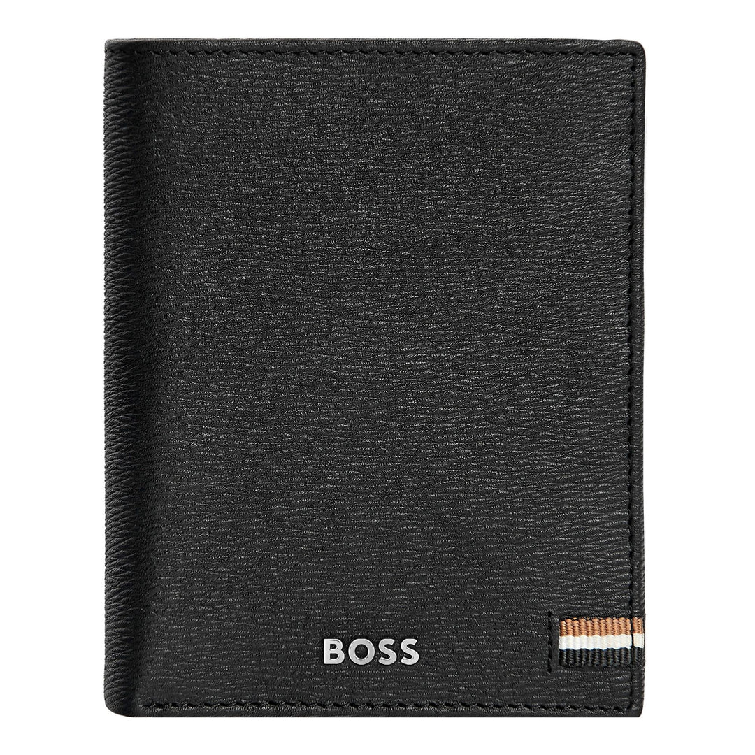 Hugo Boss Korthållare med lock och pengaficka Iconic Black HLG421A