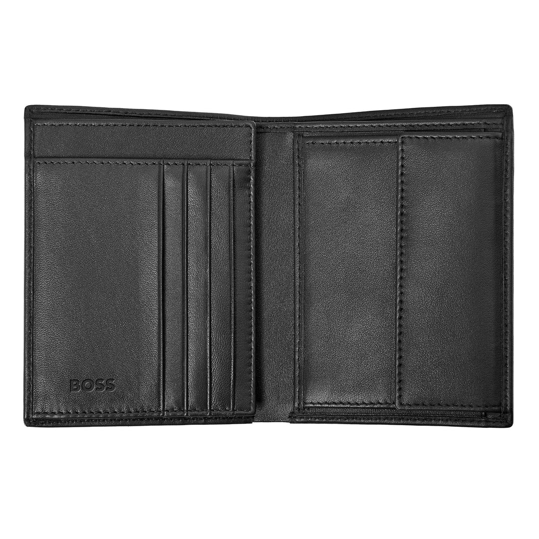 Hugo Boss Korthållare med lock och pengaficka Iconic Black HLG421A