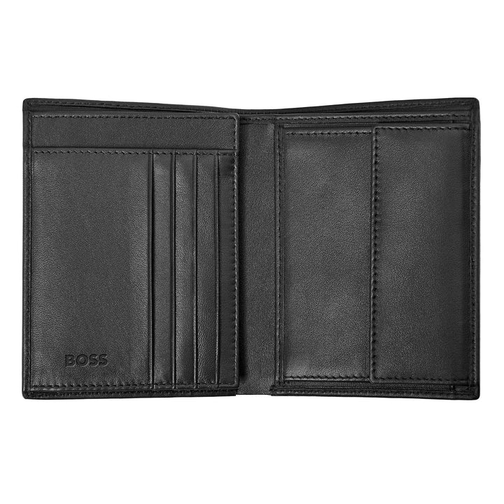 Hugo Boss Korthållare med lock och pengaficka Iconic Black HLG421A