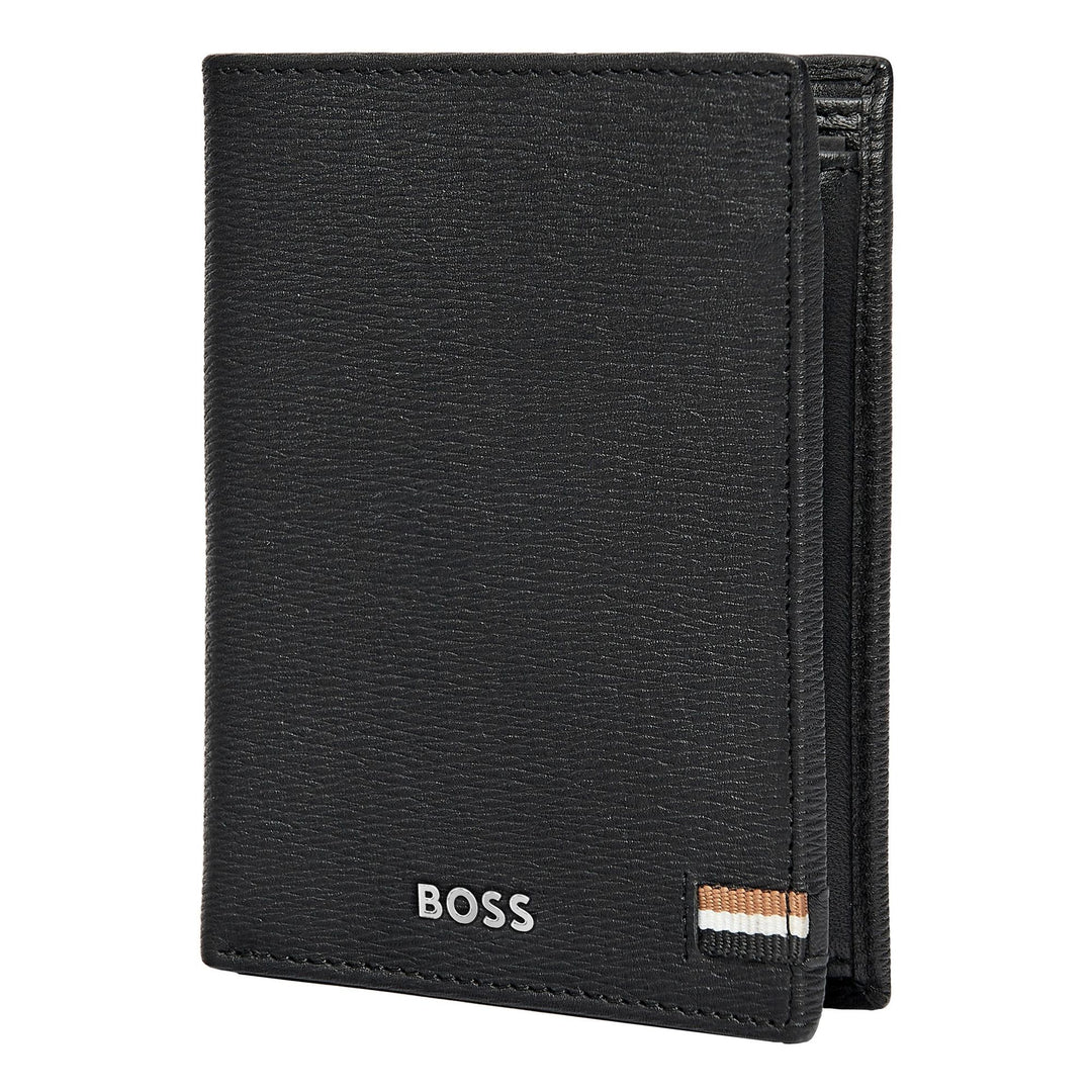 Hugo Boss Korthållare med lock och pengaficka Iconic Black HLG421A
