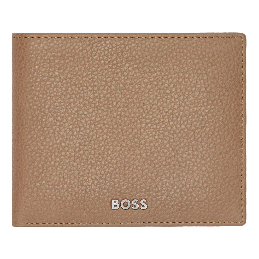 Hugo Boss Flap Wallet Classic Grained Camel HLN416X