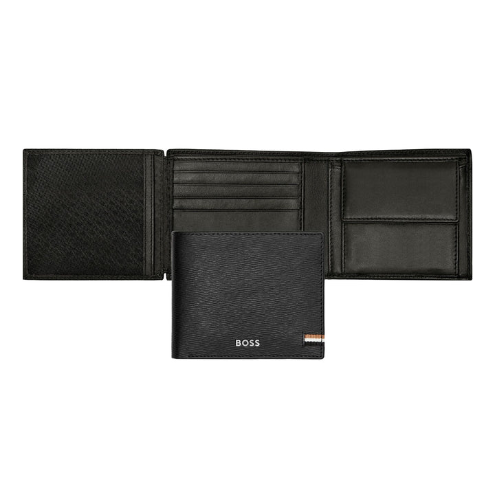 Hugo Boss Money wallet with flap Iconic Black HLN421A