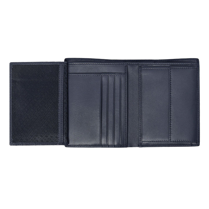 Hugo Boss Lodret pung med flap Classic Granulated Navy HLO416N