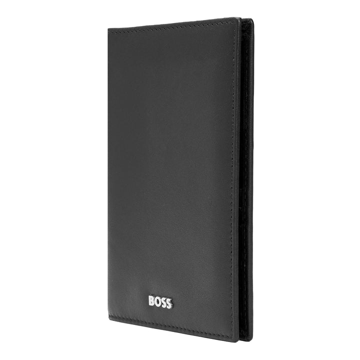 Hugo Boss Classic Smooth Black Reisepasshülle HLP403A