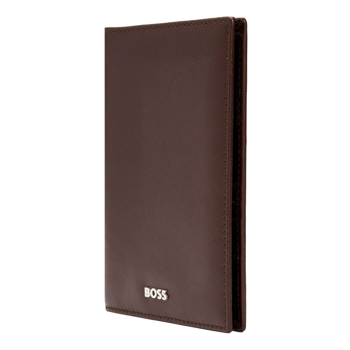 Hugo Boss Classic Smooth Passport Holder Brun HLP403Y