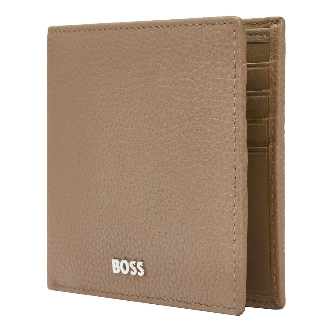 Hugo Boss Classic Granulierte Geldbörse Kamel HLW416X