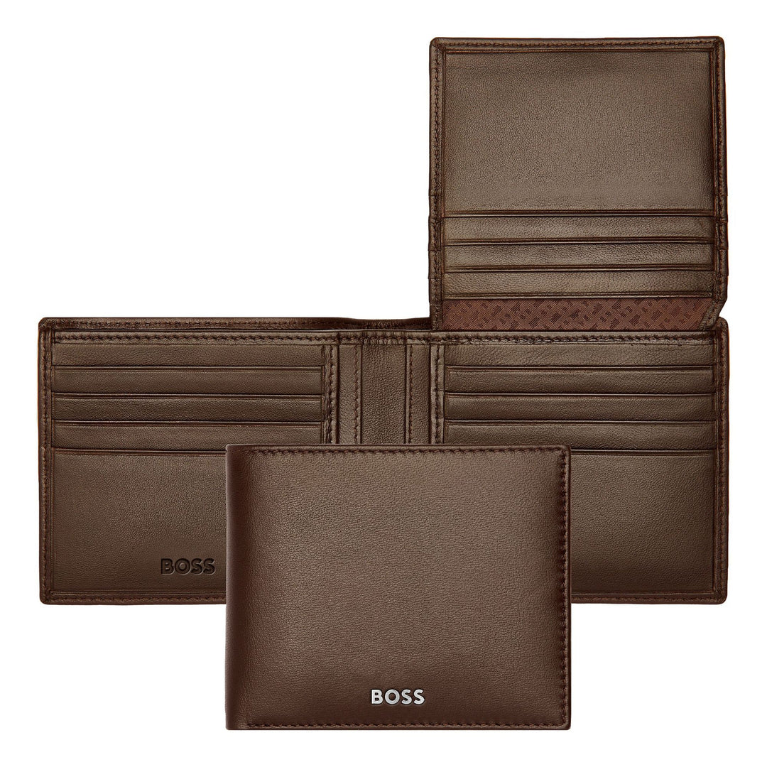 Hugo Boss Flap Pung Klassisk Glat Brun HLY403Y