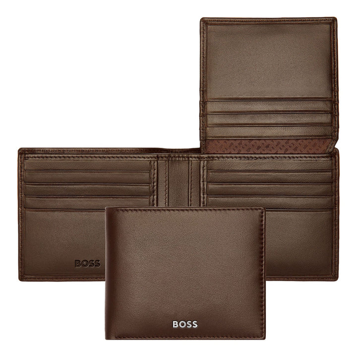 Hugo Boss Flap Pung Klassisk Glat Brun HLY403Y