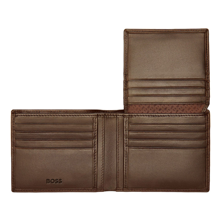 Hugo Boss Flap Pung Klassisk Glat Brun HLY403Y