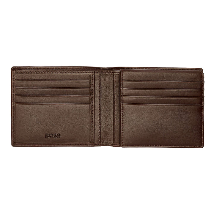 Hugo Boss Flap Pung Klassisk Glat Brun HLY403Y